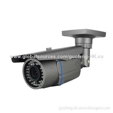 Weatherproof HD varifocal IP camera/1.3 megapixel/1/3-type/CMOS high performance megapixel sensor